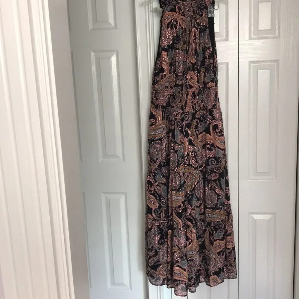 Free People Gold Dust Jumpsuit size M